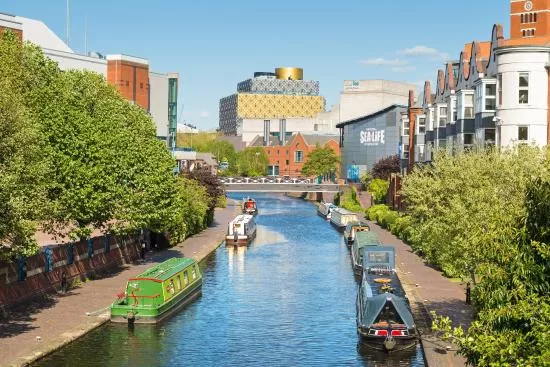 Birmingham’s canal network 